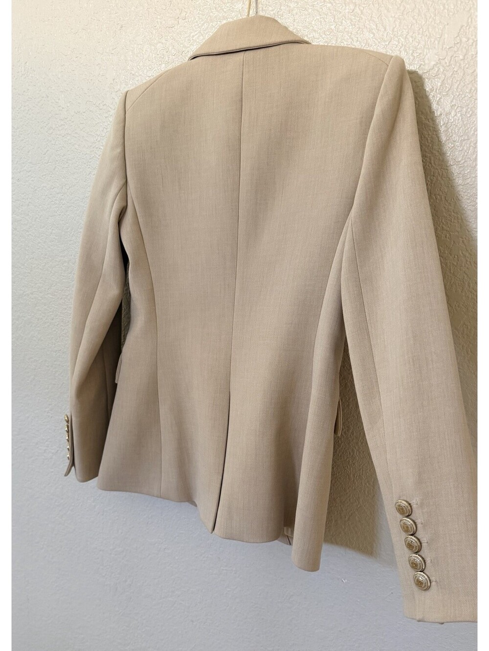 New Veronica Beard Miller Dickey Jacket In Heathered Sand Size 2 $798 - Picture 8 of 13